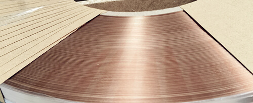 Nouvelle expédition de bande de cuivre et de bronze CuSn6